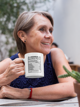 Zodiac Sign Nutrition Facts Coffee Mug